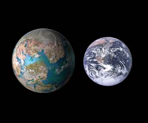 gliese 581g compared with earth